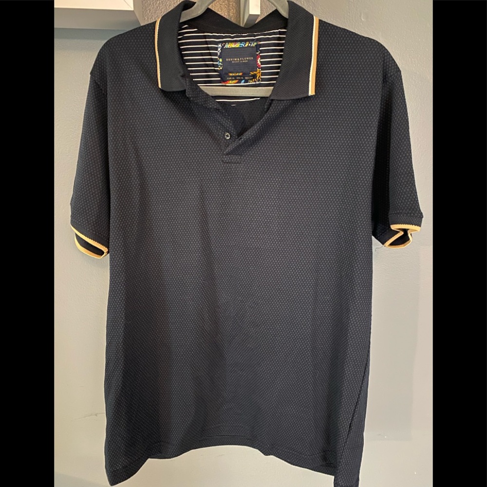 Blue polo